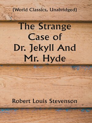 cover image of The Strange Case of Dr. Jekyll and Mr. Hyde